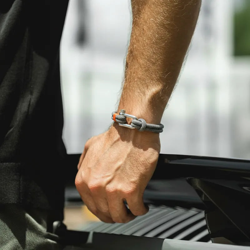 Gray Rope Bracelet - Mettz Signature