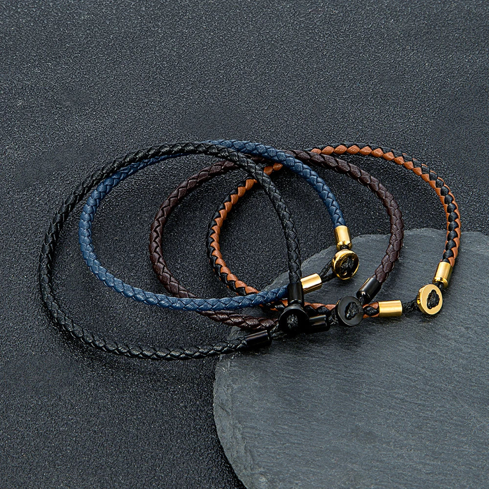 Mettz Minimalist Leather Bracelet - Mettz Signature