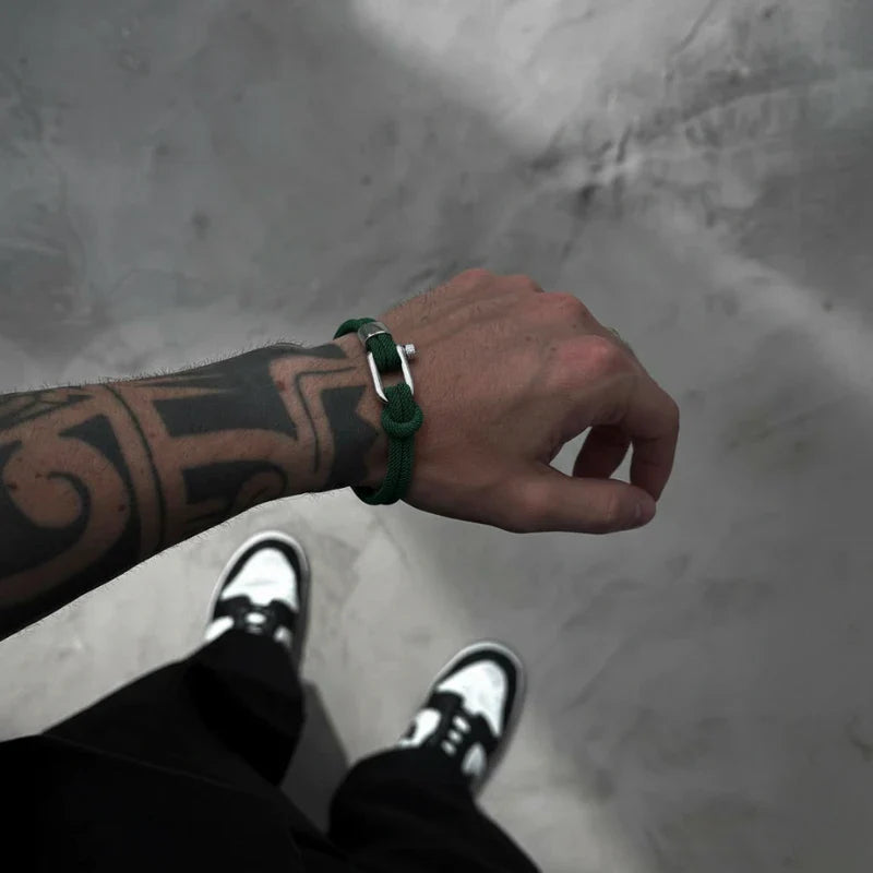 Green Rope Bracelet - Mettz Signature
