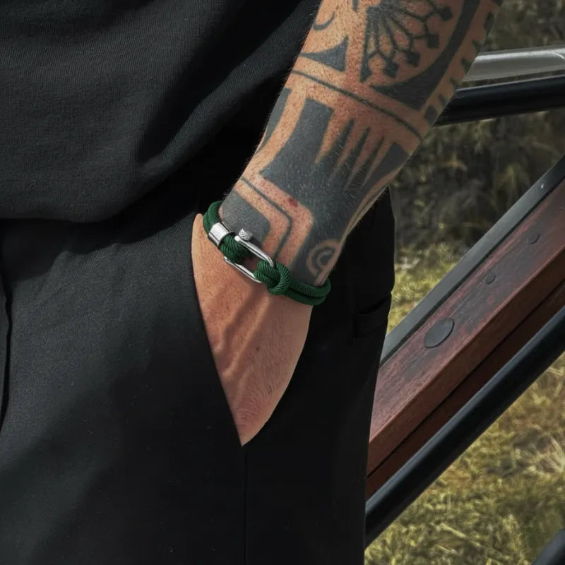Green Rope Bracelet - Mettz Signature