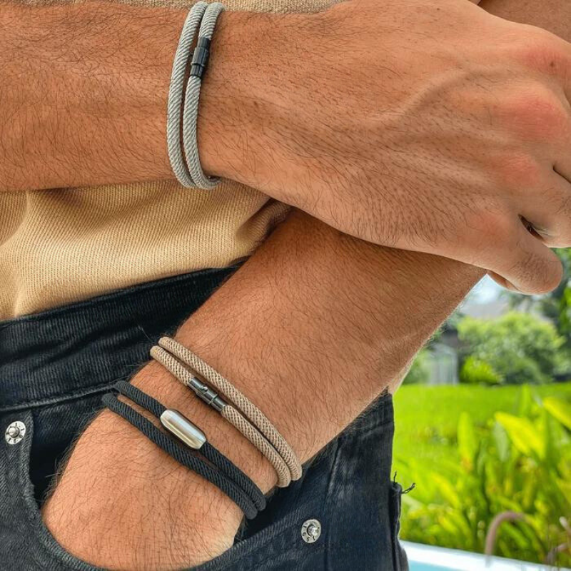 Algarve Zafra Braided Rope Bracelet - Mettz Signature