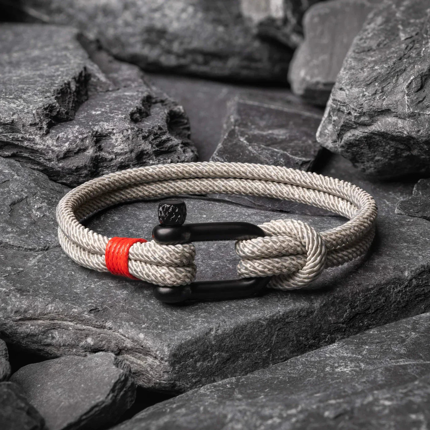 Strand Gray Nautical Rope Bracelet - Mettz Signature