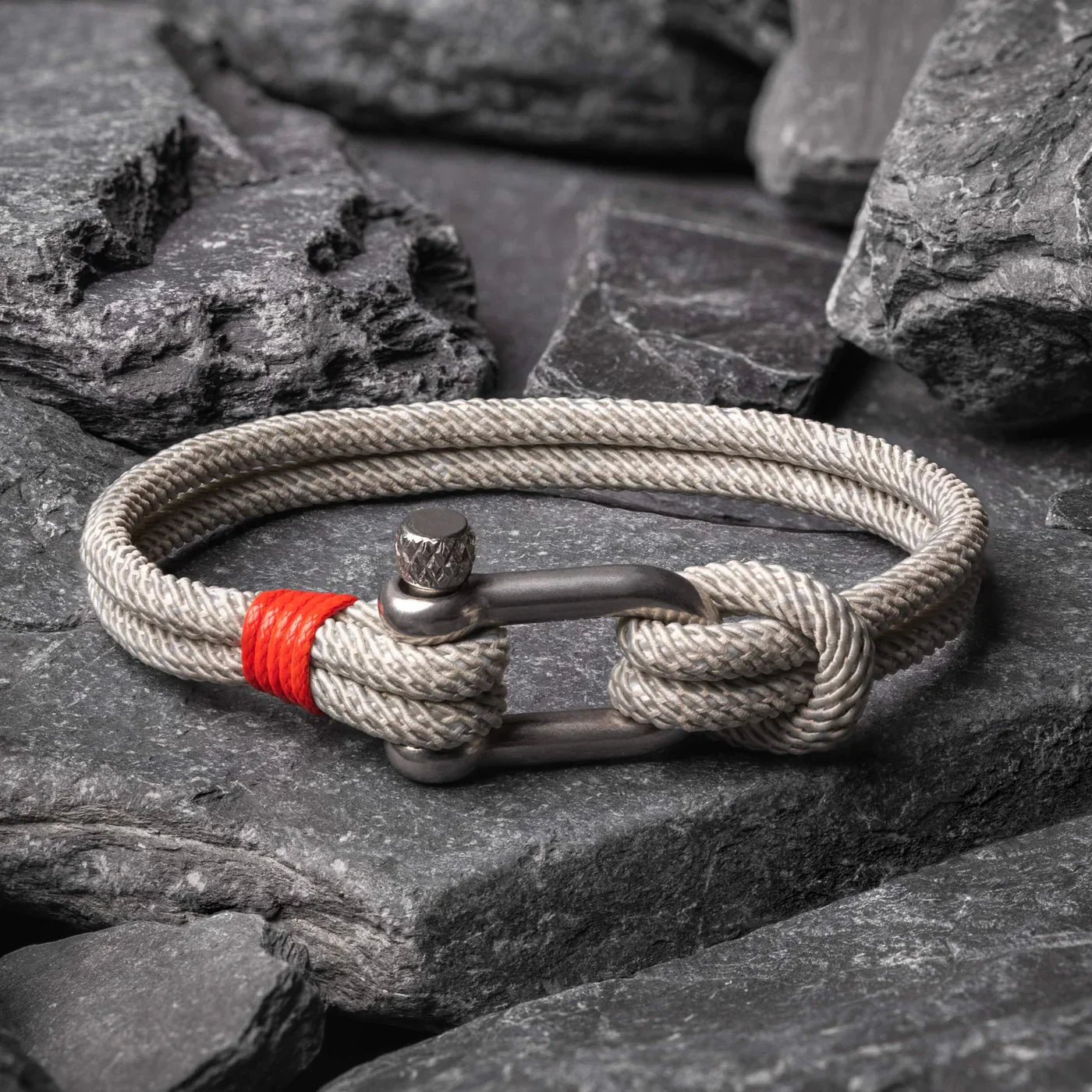 Strand Gray Nautical Rope Bracelet - Mettz Signature