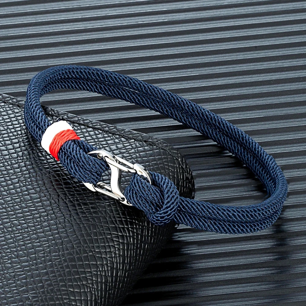 Mettz Navy Rope Bracelet - Mettz Signature