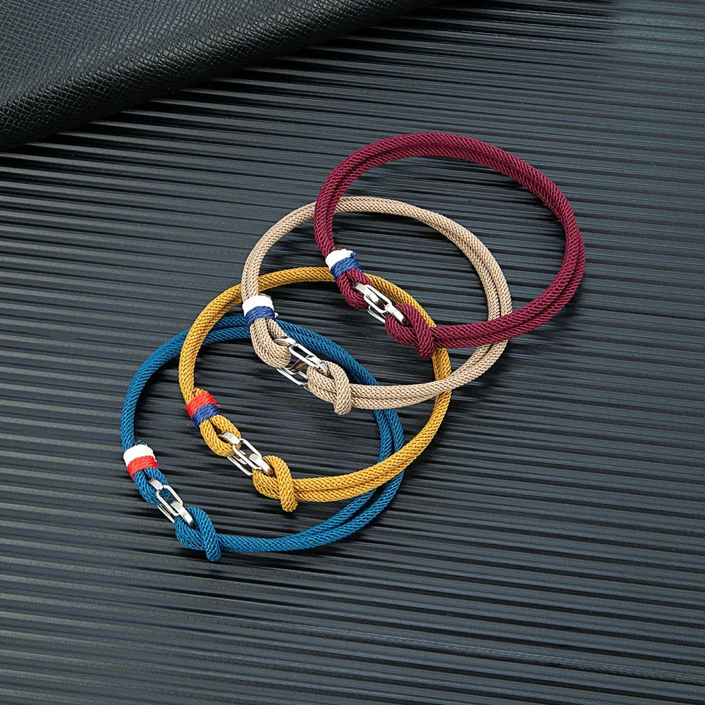 Mettz Navy Rope Bracelet - Mettz Signature